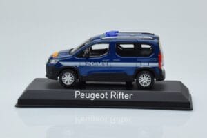 Peugeot Rifter Gendarmerie Otremer Blau Norev 1:43 479064 Metall