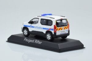 Peugeot Rifter Police Municipale Weiß Norev 1:43 479067 Metall — Bild 3 von 4