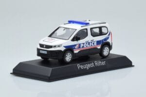 Peugeot Rifter Police Nationale Weiß Norev 1:43 479065 Metall — Bild 2 von 4