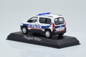Peugeot Rifter Police Nationale Weiß Norev 1:43 479065 Metall — Bild 3 von 4