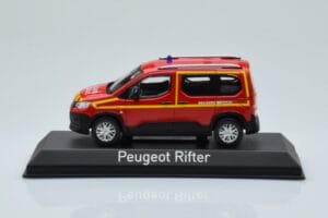 Peugeot Rifter Pompiers Secours Medical Rot Norev 1:43 479070 Metall