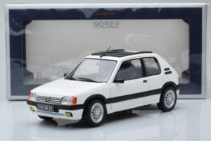 Peugeot 205 GTi 1.6 Weiß Norev 1:18 184849 Metall — Bild 8 von 8