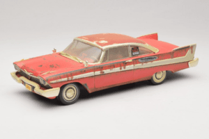 Plymouth Fury Rot Christine Schmutzige Version Auto World 1:18 AWSS119/06 Metall