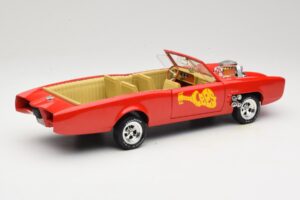 Pontiac GTO Monkeemobile Rot ERTL 1:18 33150 Metall — Bild 3 von 8