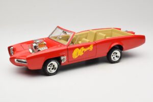 Pontiac GTO Monkeemobile Rot ERTL 1:18 33150 Metall