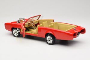 Pontiac GTO Monkeemobile Rot ERTL 1:18 33150 Metall — Bild 5 von 8