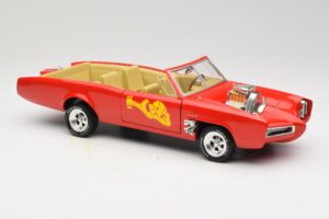 Pontiac GTO Monkeemobile Rot ERTL 1:18 33150 Metall — Bild 6 von 8