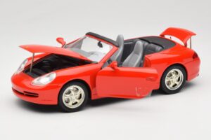 Porsche 911 996 Cabriolet Rot Mira 1:18 6930 Metall — Bild 2 von 8