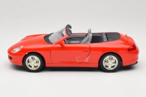 Porsche 911 996 Cabriolet Rot Mira 1:18 6930 Metall — Bild 4 von 8