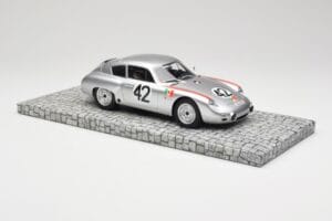 Porsche 356B 1600 GS Carrera GTL Abarth #42 H. Herrmann / H. Linge Targa Florio 1962 Minichamps 1:18 107626842 Resin — Bild 4 von 6