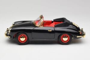 Porsche 356B Cabriolet Schwarz Bburago 1:18 3031D Metall — Bild 4 von 8