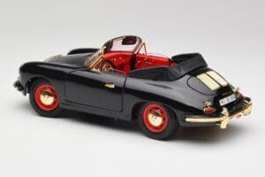 Porsche 356B Cabriolet Schwarz Bburago 1:18 3031D Metall — Bild 7 von 8