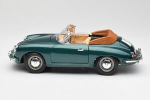 Porsche 356B Cabriolet Grün Bburago 1:18 3051-M1 Metall — Bild 4 von 8