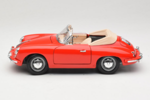 Porsche 356B Cabriolet Rot Tchibo 1:18 45703 Metall — Bild 4 von 8