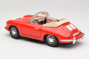 Porsche 356B Cabriolet Rot Tchibo 1:18 45703 Metall — Bild 7 von 8