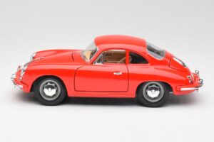 Porsche 356B Rot Bburago 1:18 3021 Metall — Bild 4 von 8