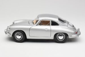 Porsche 356B Silber Bburago 1:18 3021-M1 Metall — Bild 4 von 8
