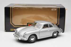 Porsche 356B Silber Bburago 1:18 3021-M1 Metall — Bild 8 von 8
