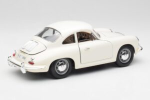 Porsche 356B Weiß Bburago 1:18 3021-M3 Metall — Bild 3 von 8