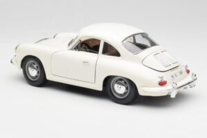 Porsche 356B Weiß Bburago 1:18 3021-M3 Metall — Bild 7 von 8