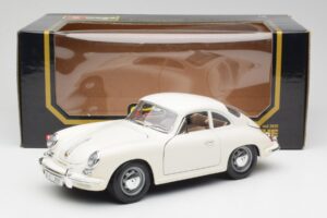 Porsche 356B Weiß Bburago 1:18 3021-M3 Metall — Bild 8 von 8