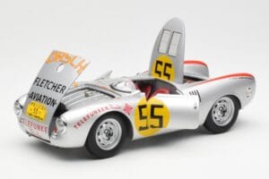 Porsche 550-1500 RS Spyder #55 H. Herrmann Carrera Panamericana 1954 AUTOart 1:18 85470 Metall — Bild 2 von 8