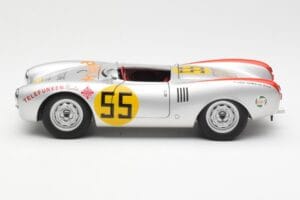 Porsche 550-1500 RS Spyder #55 H. Herrmann Carrera Panamericana 1954 AUTOart 1:18 85470 Metall — Bild 4 von 8