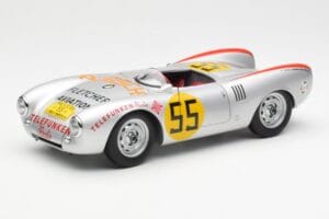 Porsche 550-1500 RS Spyder #55 H. Herrmann Carrera Panamericana 1954 AUTOart 1:18 85470 Metall