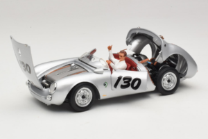 Porsche 550 A Spyder Little Bastard James Dean Schuco 1:18 450033200 Metall — Bild 2 von 8