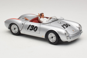 Porsche 550 A Spyder Little Bastard James Dean Schuco 1:18 450033200 Metall — Bild 6 von 8