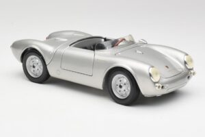 Porsche 550 A Spyder Silber Maisto 1:18 50314 Metall — Bild 6 von 8