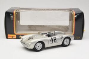 Porsche 550A Spyder #48 Sports Prototype 1955 Maisto 1:18 50341 Metall — Bild 8 von 8