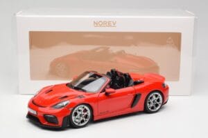 Porsche 718 Spyder RS Guards Red Norev 1:18 187271 Metall — Bild 8 von 8