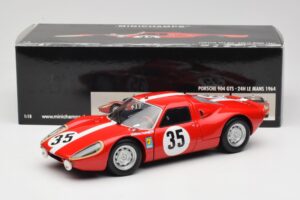 Porsche 904 GTS #35 H. Muller 24 Hours of Le Mans 1964 Minichamps 1:18 180646735 Metall — Bild 8 von 8