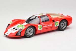 Porsche 906E BP World Record Runs Monza 1967 Minichamps 1:18 100676100 Metall