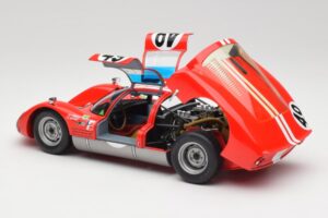 Porsche 906K #49 R. Vogele / J. Siffert 12 Hours of Sebring 1966 Minichamps 1:18 100666149 Metall — Bild 5 von 8