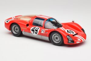 Porsche 906K #49 R. Vogele / J. Siffert 12 Hours of Sebring 1966 Minichamps 1:18 100666149 Metall — Bild 6 von 8