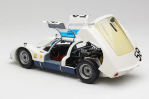 Porsche 906K #58 G. Klass / R. Stommelen 24 Hours of Le Mans 1966 Minichamps 1:18 100666158 Metall — Bild 5 von 8