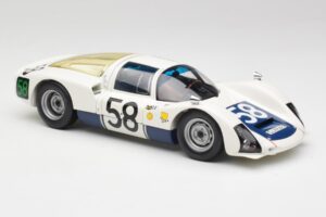 Porsche 906K #58 G. Klass / R. Stommelen 24 Hours of Le Mans 1966 Minichamps 1:18 100666158 Metall — Bild 6 von 8