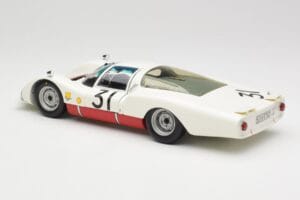 Porsche 906 LH #31 H. Herrmann / H. Linge Porsche System Engineering 24 Hours of Le Mans 1966 Minichamps 1:18 100666131 Metal — Bild 7 von 8