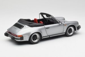 Porsche 911 930 Carrera 3.2 Cabriolet Grau Metallic Minichamps 1:18 100063034 Metall — Bild 3 von 8