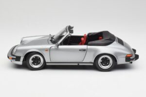 Porsche 911 930 Carrera 3.2 Cabriolet Grau Metallic Minichamps 1:18 100063034 Metall — Bild 4 von 8
