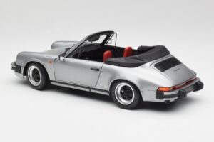 Porsche 911 930 Carrera 3.2 Cabriolet Grau Metallic Minichamps 1:18 100063034 Metall — Bild 7 von 8