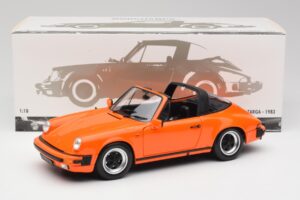 Porsche 911 930 Carrera 3.2 Targa Orange Minichamps 1:18 100063064 Metall — Bild 8 von 8