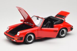 Porsche 911 930 Carrera 3.2 Cabriolet Guards Red Minichamps 1:18 110063030 Metall — Bild 2 von 8