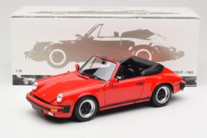 Porsche 911 930 Carrera 3.2 Cabriolet Guards Red Minichamps 1:18 110063030 Metall — Bild 8 von 8
