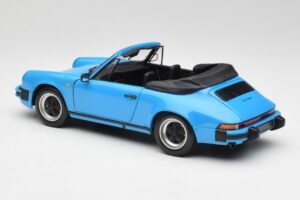 Porsche 911 930 Carrera Cabriolet Blau Minichamps 1:18 100063032 Metall — Bild 7 von 8