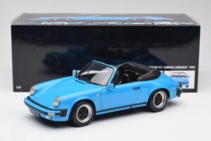 Porsche 911 930 Carrera Cabriolet Blau Minichamps 1:18 100063032 Metall — Bild 8 von 8