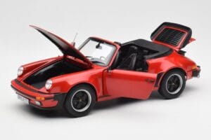 Porsche 911 930 Turbo Cabriolet Rot Norev 1:18 187664 Metall — Bild 2 von 8