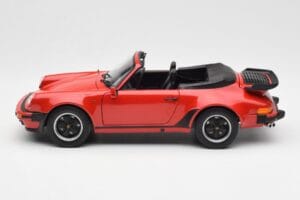 Porsche 911 930 Turbo Cabriolet Rot Norev 1:18 187664 Metall — Bild 4 von 8